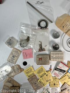 Grouping of Watchmakers Repair Supplies