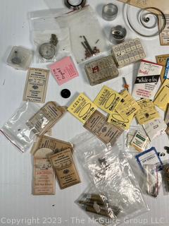 Grouping of Watchmakers Repair Supplies