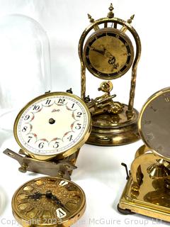 Grouping of Schatz Movements and Case Clock Parts