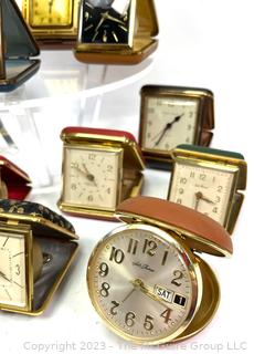 Grouping of Travel Alarm Clocks