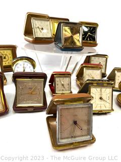 Grouping of Travel Alarm Clocks