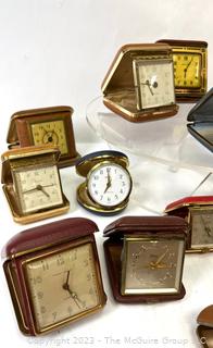 Grouping of Travel Alarm Clocks