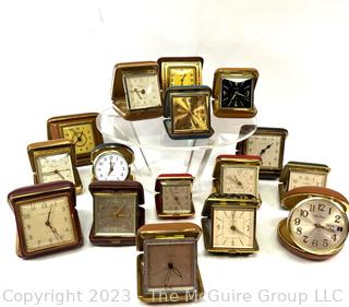 Grouping of Travel Alarm Clocks