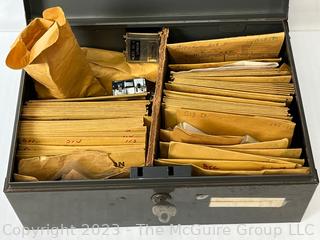 Box of Accutron Watch Parts.  See all the photos for more detail. Does not include metal box