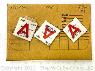 Box of Accutron Watch Parts.  See all the photos for more detail. Does not include metal box