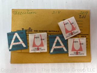 Box of Accutron Watch Parts.  See all the photos for more detail. Does not include metal box