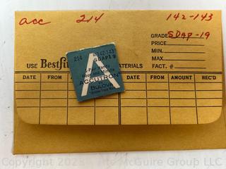 Box of Accutron Watch Parts.  See all the photos for more detail. Does not include metal box