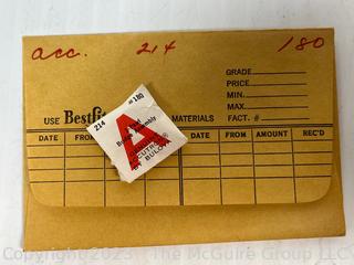 Box of Accutron Watch Parts.  See all the photos for more detail. Does not include metal box