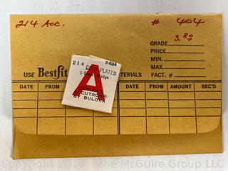 Box of Accutron Watch Parts.  See all the photos for more detail. Does not include metal box