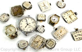 Grouping of Wristwwatch Movements