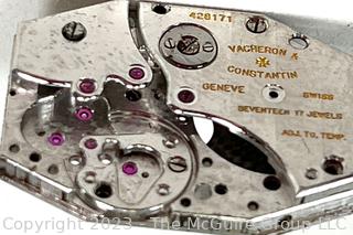 Vacheron Constantin Watch Parts 17J Adj to Temp. SN 428171