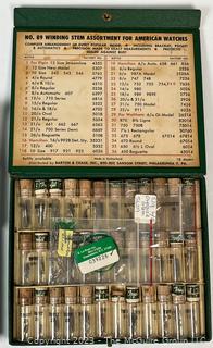 Grouping of Watchmakers Repair Supplies