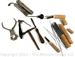 Watchmaker hand tools and files