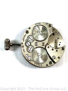 Three (3) Pocket Watch and Wrist Watch Movements