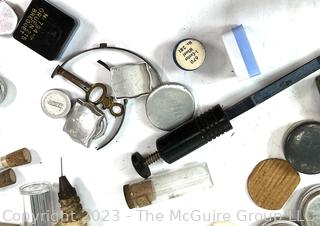 Grouping of Watchmakers Tools and Supplies