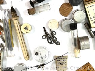 Grouping of Watchmakers Tools and Supplies