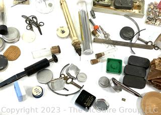 Grouping of Watchmakers Tools and Supplies