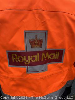 Royal British Mail Uniform Parka Waterproof Jacket 