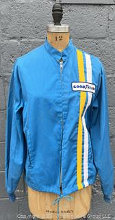 1960's Men's Goodyear Official Racing Jacket  Pit Crew 