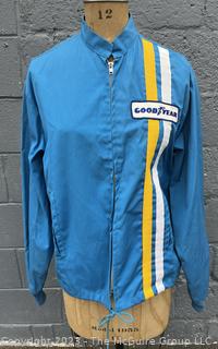 1960's Men's Goodyear Official Racing Jacket  Pit Crew 