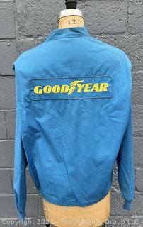 1960's Men's Goodyear Official Racing Jacket  Pit Crew 