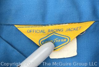 1960's Men's Goodyear Official Racing Jacket  Pit Crew 