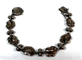 Georg Jensen "Moonlight Grapes" Sterling Silver Bracelet