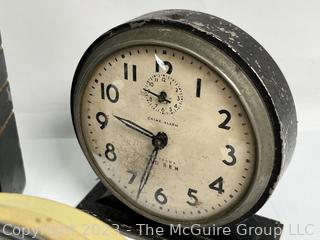 Five (5) Wind Up Alarm Clocks