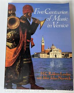 Eight (8) Books on Venice Italy