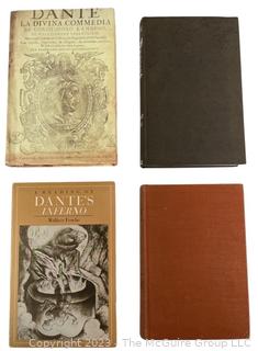 Four (4) Classic Books Including Dante, Proust and Mauriac