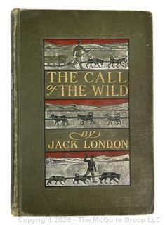 The Call of the Wild by Jack London, 1903 MacMillan First Edition, Fourth Printing