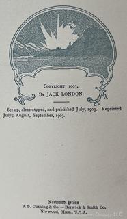 The Call of the Wild by Jack London, 1903 MacMillan First Edition, Fourth Printing