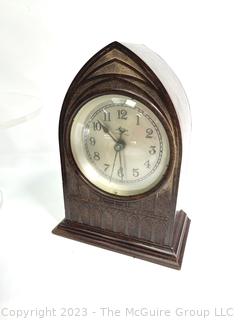 Seven (7) Mantel Desk Clocks Including Seth Thomas, General Electric and Westclox