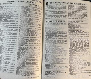 Five (5) Issues of "Antiquarian Bookman" Magazine 1951, 52 and 53