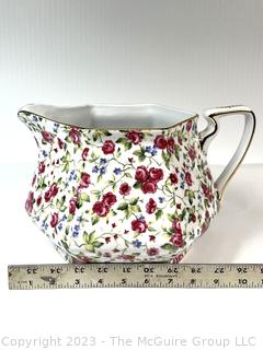 Royal Cotswolds Porcelain Painted Creamer. Measures 7" Tall