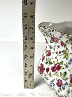 Royal Cotswolds Porcelain Painted Creamer. Measures 7" Tall