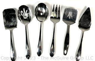 Six (6) Gorham Silver Plate Serving Utensils