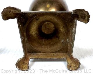 Brass Pineapple Form Urn. Measures 16.5" Tall