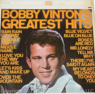 Five (5) Vinyl Record Albums Including Vanilla Fudge, The Mamas & The Papas, The Beach Boys Song Book, The Association and Bobby Vinton's Greatest Hits