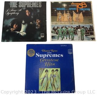 Three (3) Vinyl Record Albums Including The Supremes