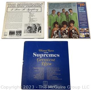 Three (3) Vinyl Record Albums Including The Supremes