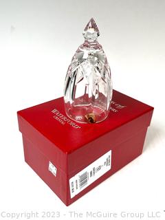 Waterford Christmas Cut Crystal Bell 2003 in Box