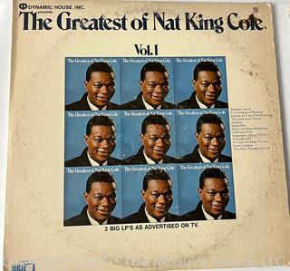 Three (3) Nat King Cole Vinyl Record Albums 