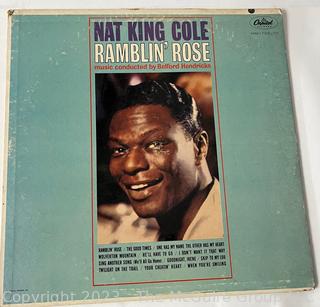 Three (3) Nat King Cole Vinyl Record Albums 