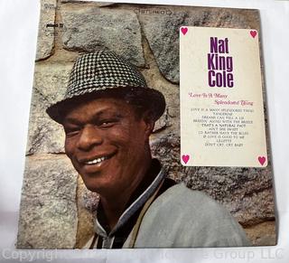 Three (3) Nat King Cole Vinyl Record Albums 