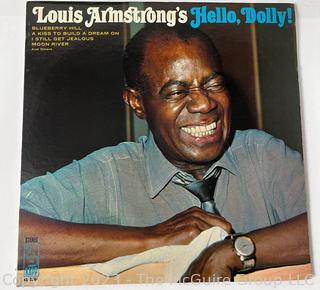 Two (2) Louis Armstrong Vinyl Record Albums