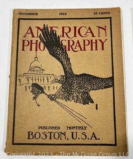 5 Photographic Magazines from the Early 20th century