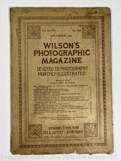 5 Photographic Magazines from the Early 20th century