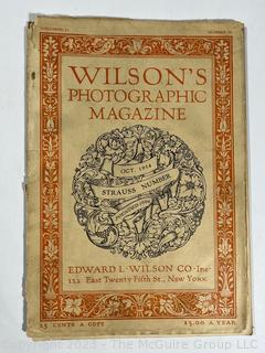 5 Photographic Magazines from the Early 20th century