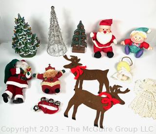 Group of Christmas Decorations